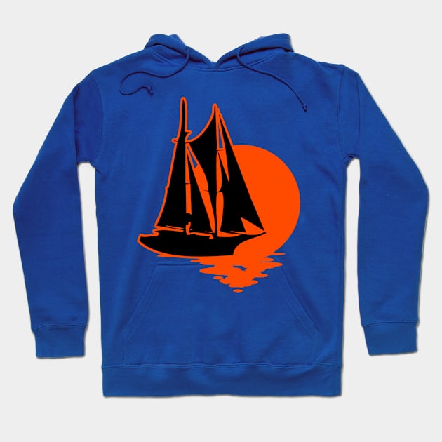 Sailboat Hoodie by Vismag